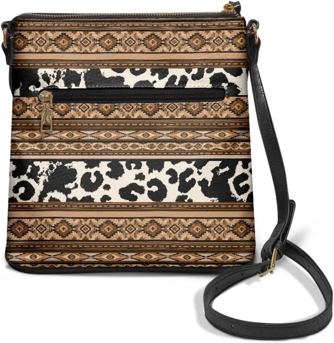 HUGS IDEA Crossbody Shoulder Handbags Crossbody Purse Large Size Sling Bags Leather Tote Hand Bags