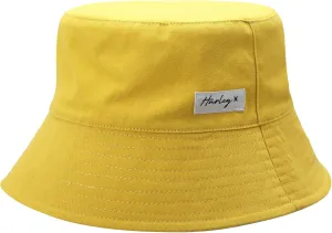 Hurley Women's Bucket Hat - 100% Cotton Canvas Packable, Lightweight, Reversible Beach Bucket Hat for Outings and Casual Wear