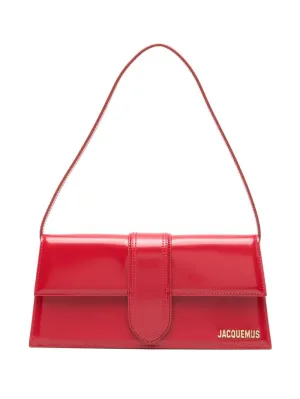 Jacquemus Women Le Bambino Long Leather Shoulder Bag