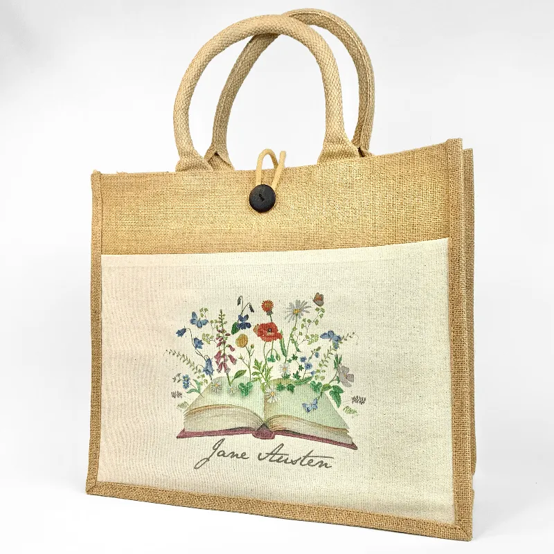 Jane Austen Jute Bag