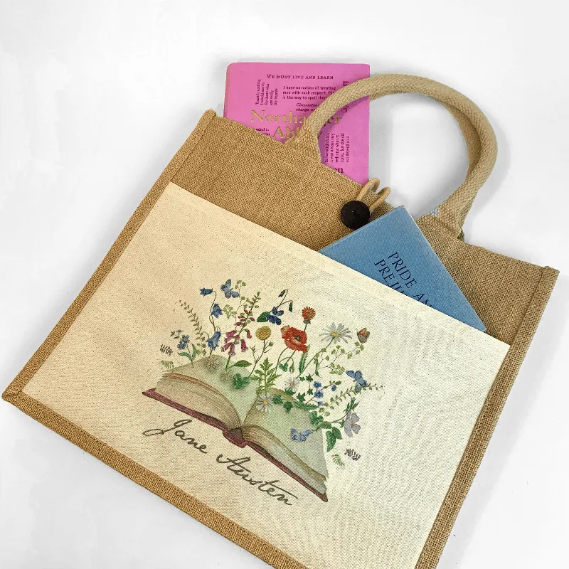 Jane Austen Jute Bag