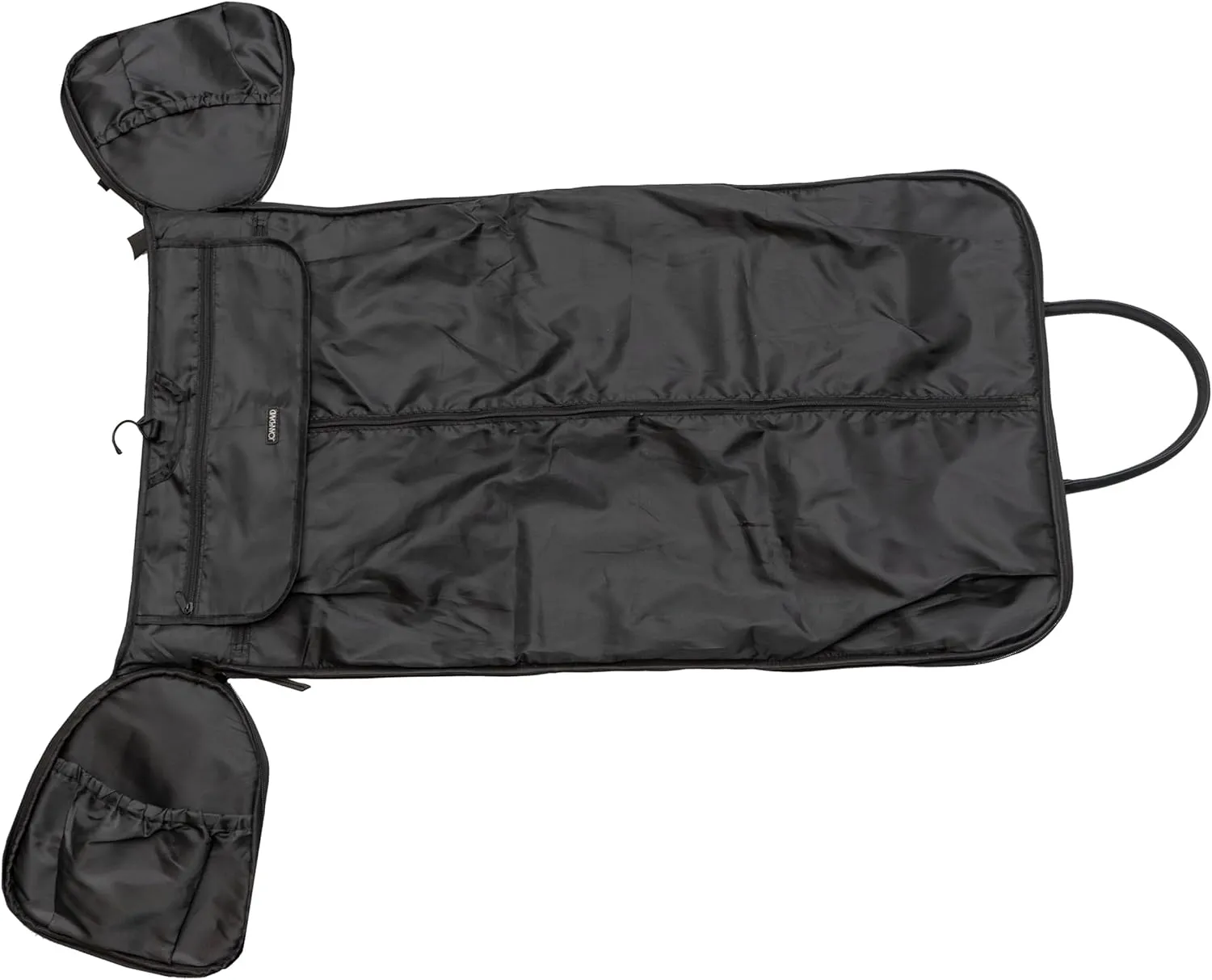 Joan & David 22 Inch Sport Nylon Convertible Duffle Garment Travel Bag (Black)