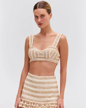 JUTE BRALETTE TOP