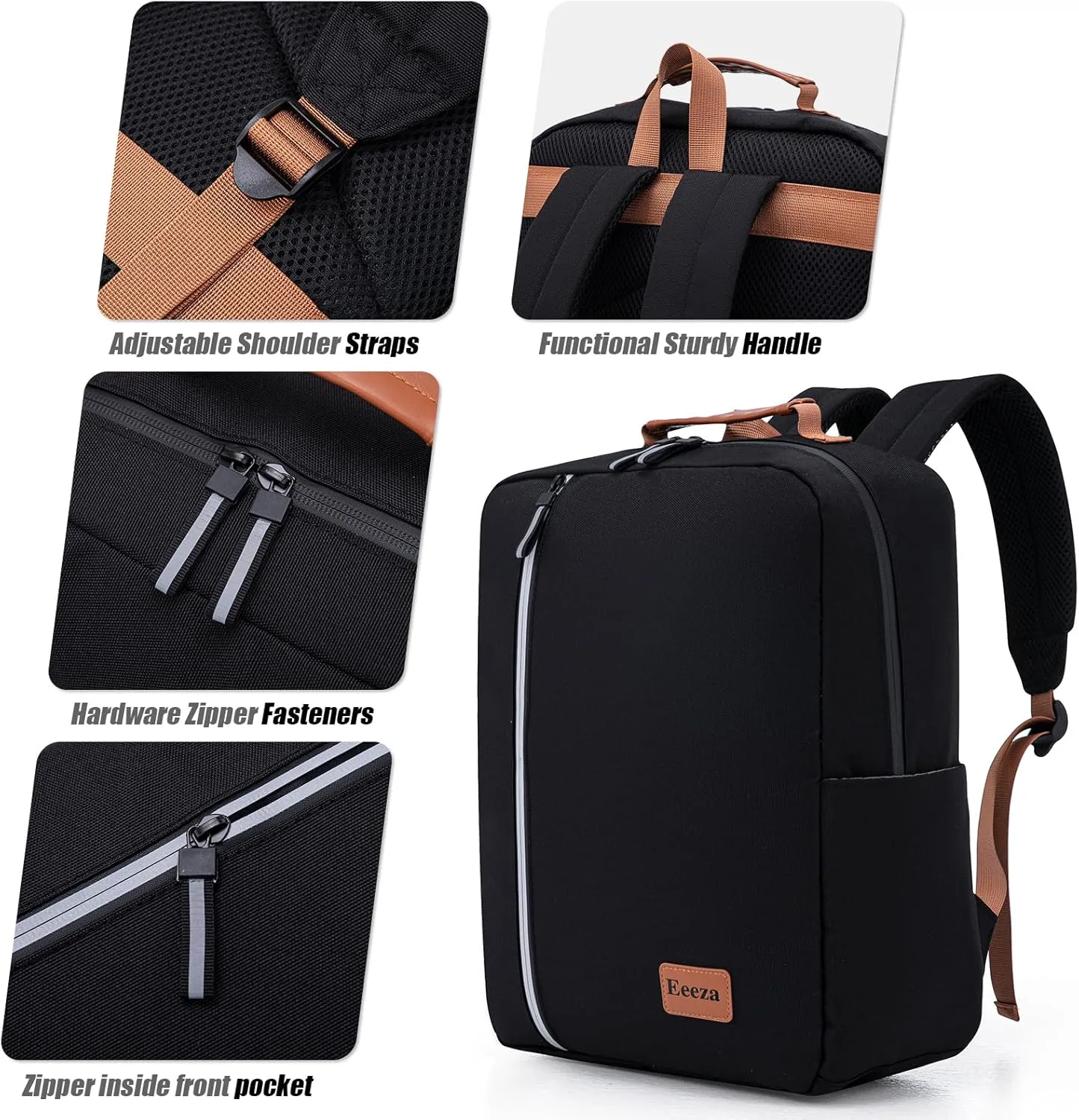 Laptop Backpack, Durable Lightweight Travel Backpack Featuring Spacious Main Laptop Compartment, Functionality for Travel, School, Daily Use
