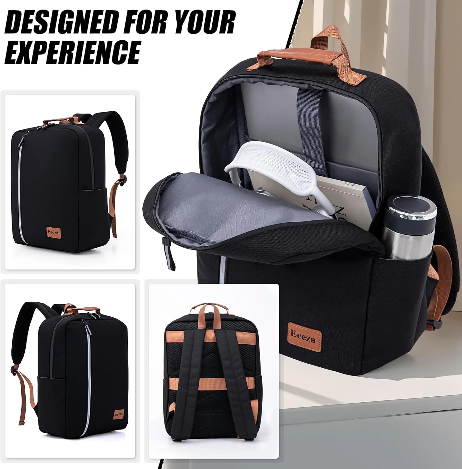Laptop Backpack, Durable Lightweight Travel Backpack Featuring Spacious Main Laptop Compartment, Functionality for Travel, School, Daily Use