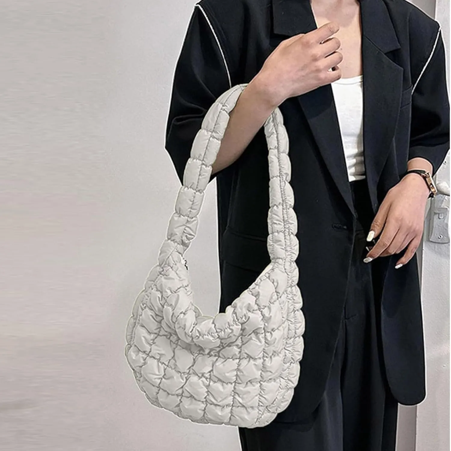 Large Messenger Bag Bag Tote Quilted Tote Puffy Crossbody Quilted Crossbody Bags For Women