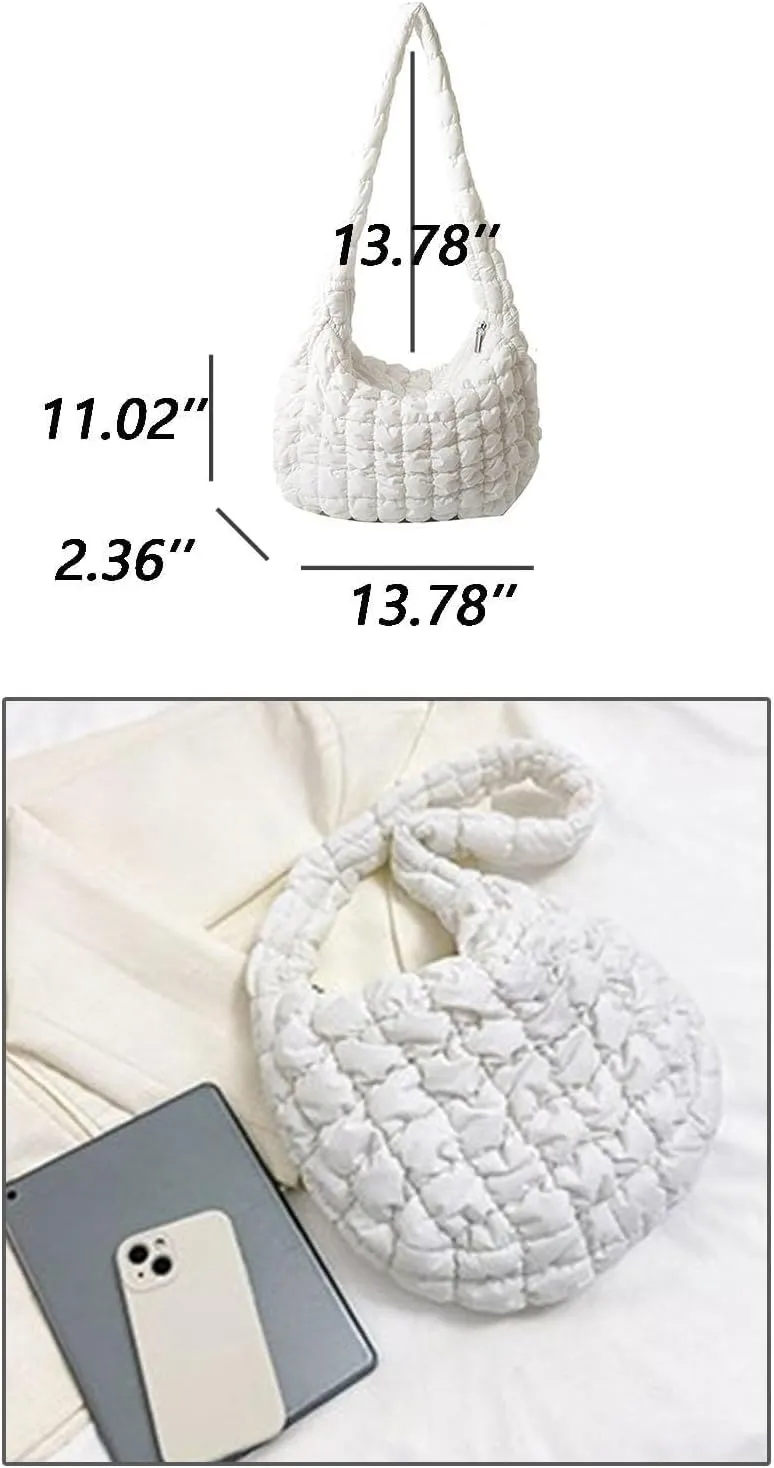 Large Messenger Bag Bag Tote Quilted Tote Puffy Crossbody Quilted Crossbody Bags For Women