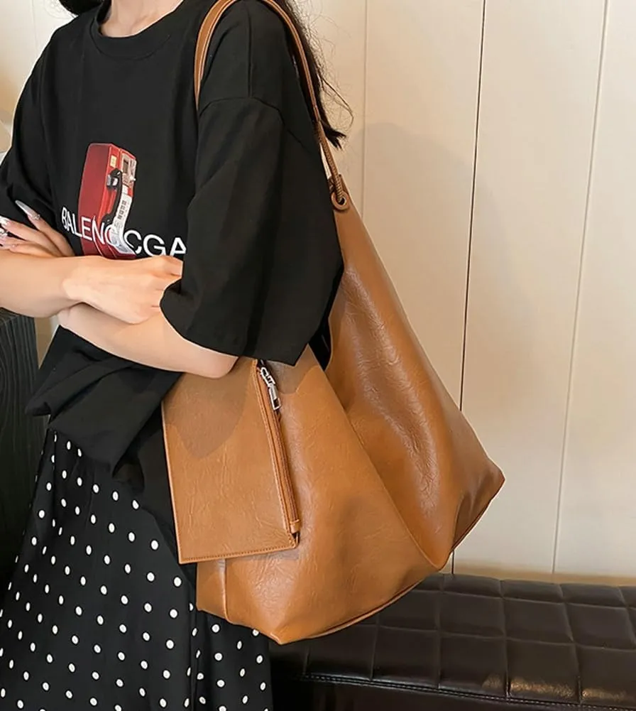 Large Tote Bags for Women Casual Hobo Bags for Women with Pockets Carryall Bag Office Tote Shoulder Bag Travel Bag Work Bag