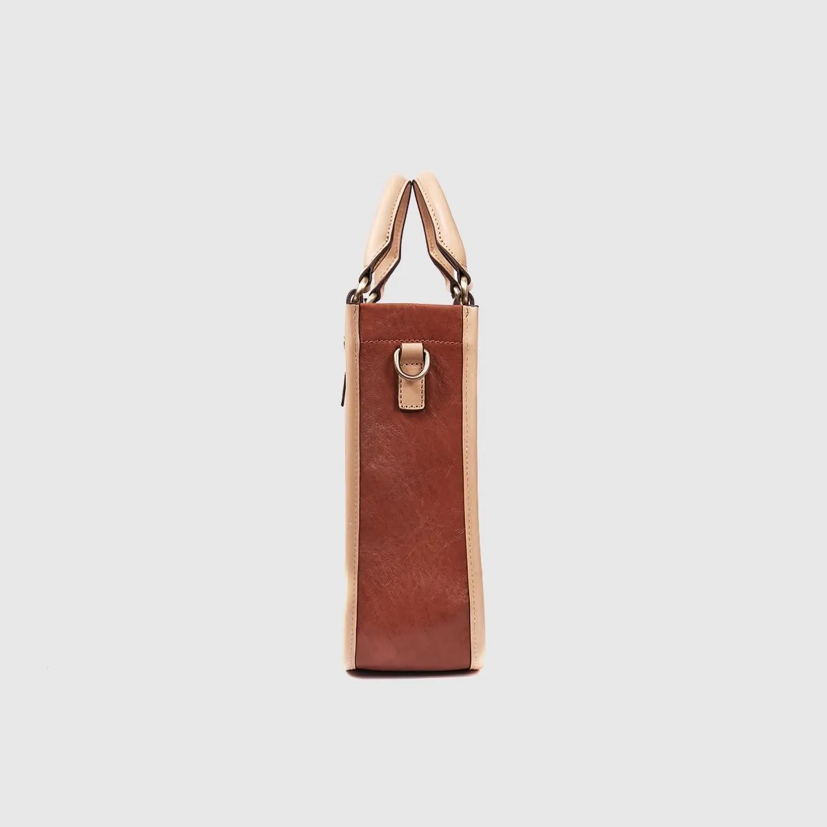 Leather Purse Tote Bags for Women: Genuine Leather Crossbody Bag for Travel Commute - Fashion Ladies Satchel Handbag