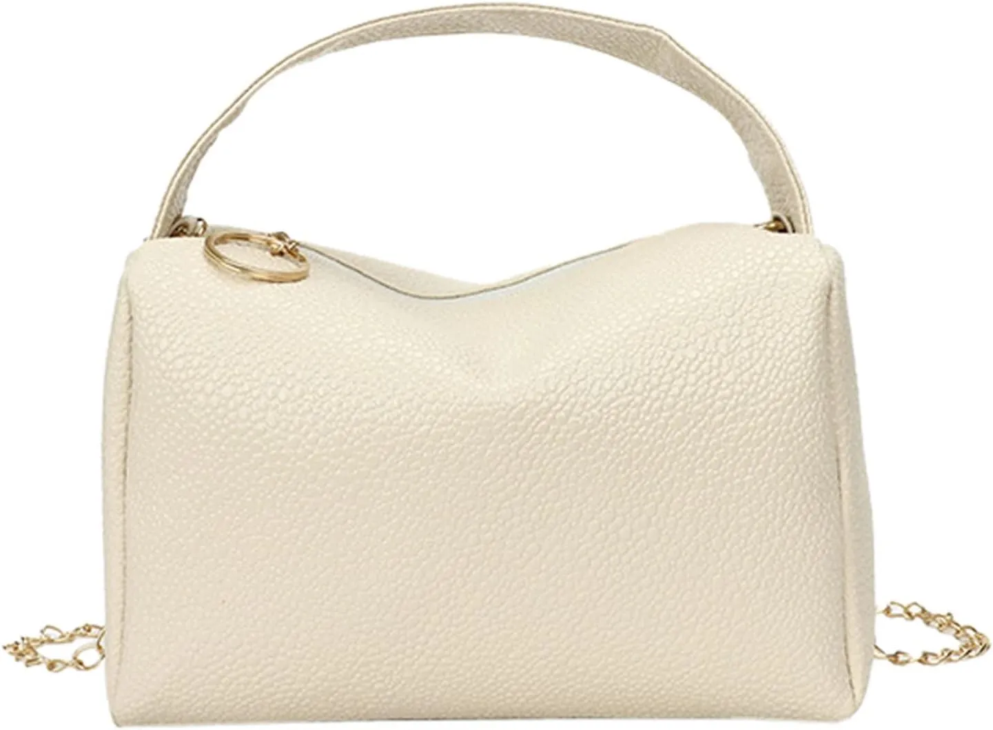 Leather Trendy Purse Fashion Women Artificial Leather Solid Color Zipper Phone Bag Shoulder Bag Messenger