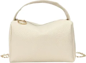 Leather Trendy Purse Fashion Women Artificial Leather Solid Color Zipper Phone Bag Shoulder Bag Messenger