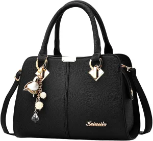 Leather Trendy Purse Women's Handbag Trendy Shoulder Crossbody Bag
