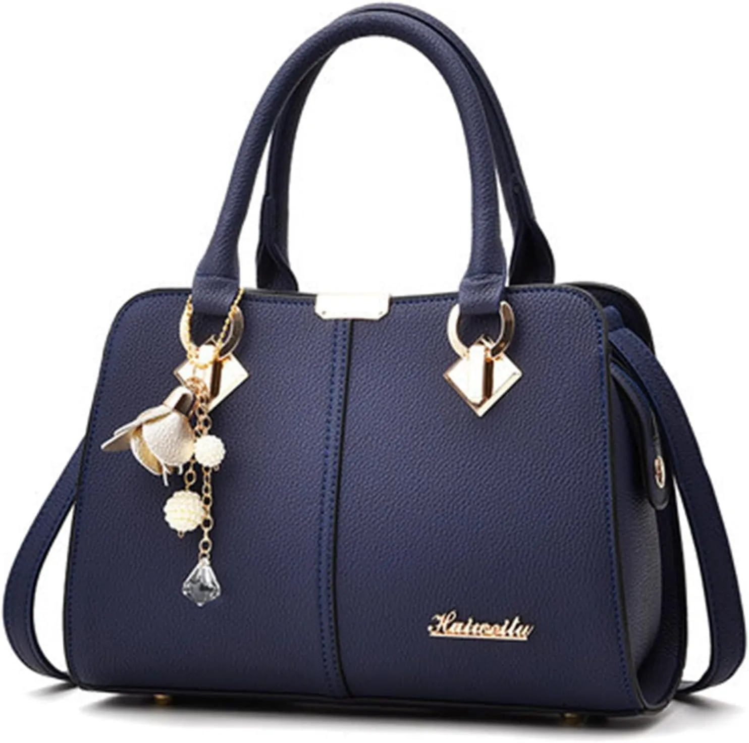 Leather Trendy Purse Women's Handbag Trendy Shoulder Crossbody Bag