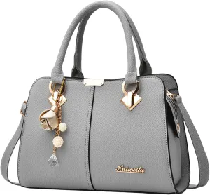 Leather Trendy Purse Women's Handbag Trendy Shoulder Crossbody Bag