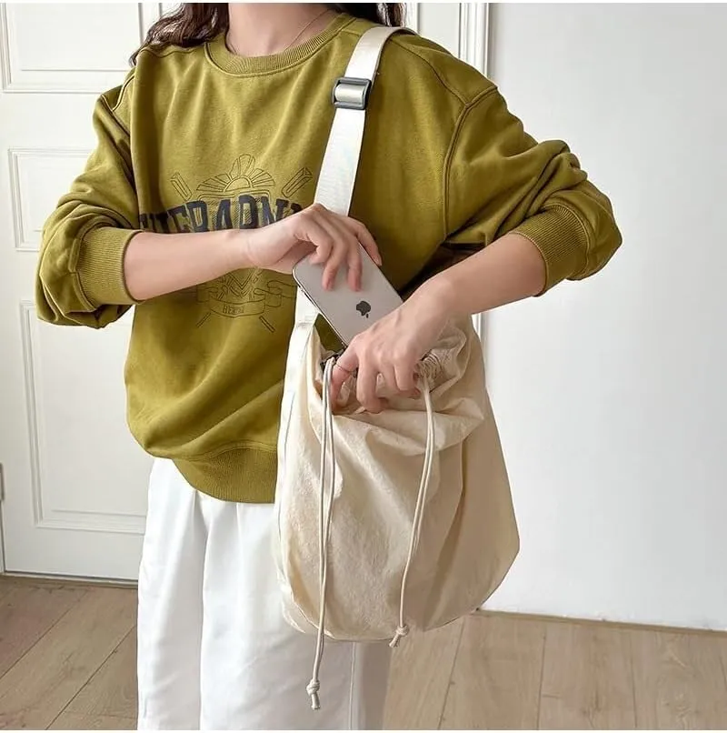 Lightweight Hobo Casual Shoulder Bag Purse Handbag Women Athletic Leisure Crossbody Bags