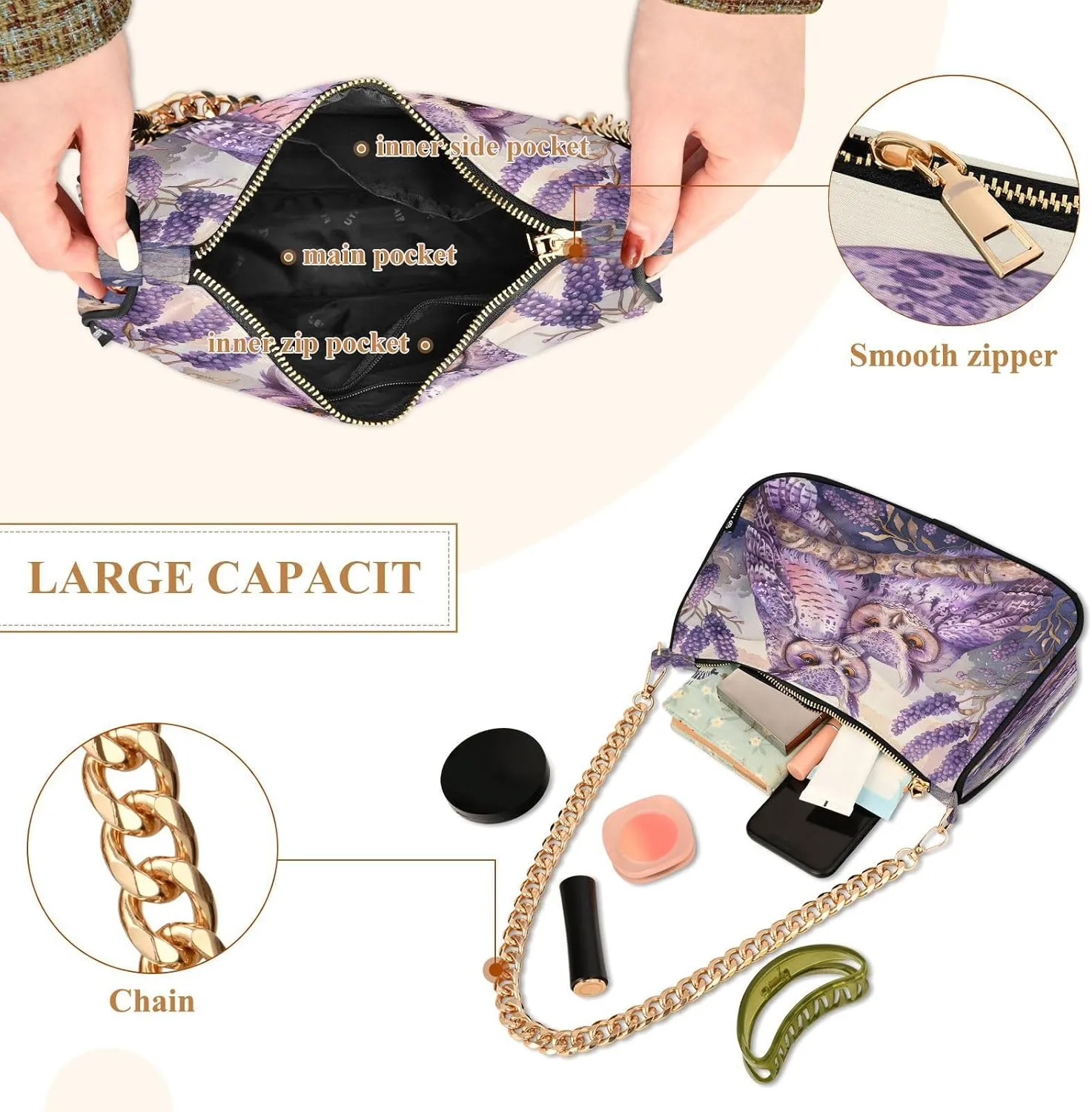 Mandala Hand Bags for Women, Purses Trendy