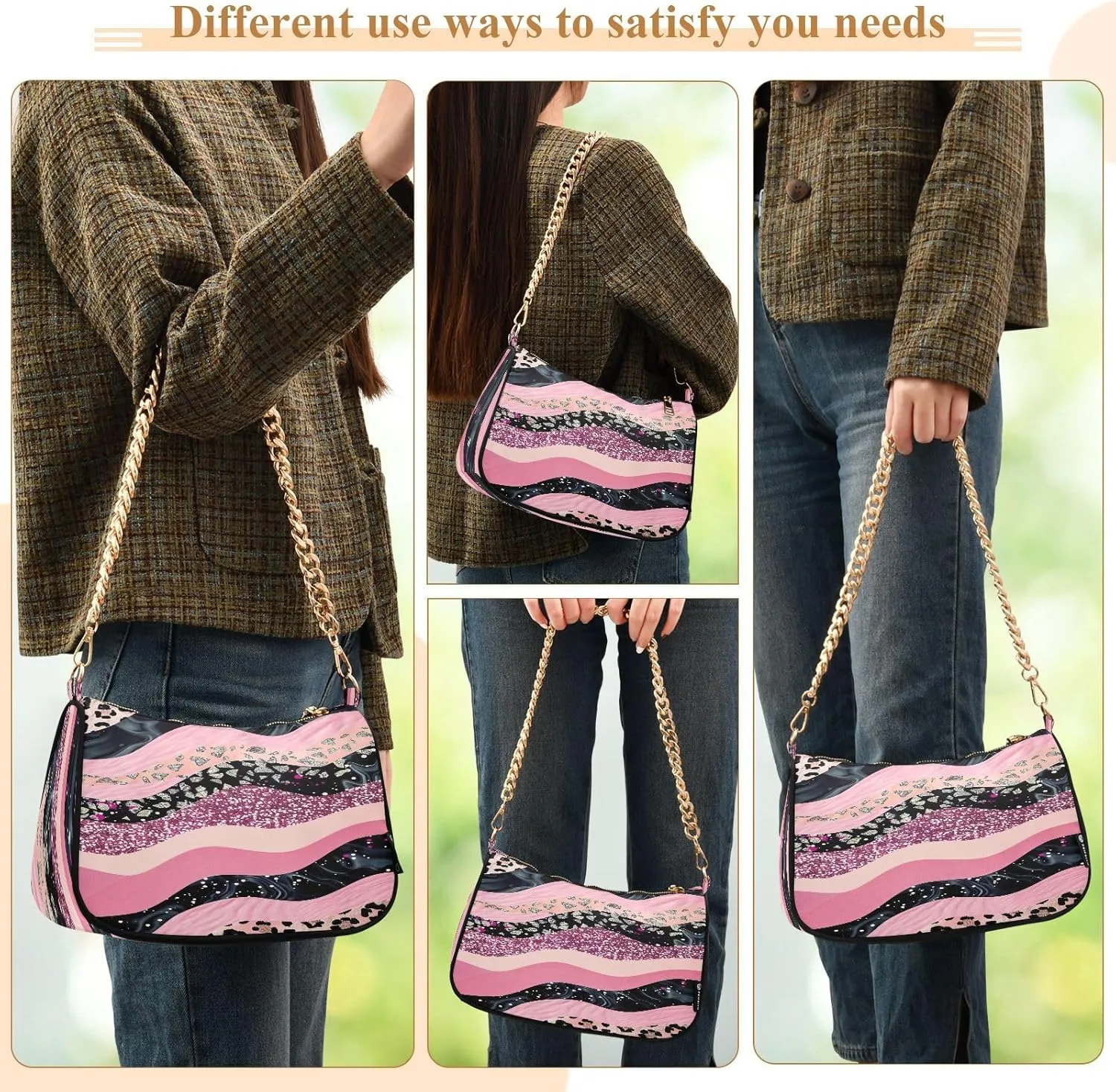 Mandala Hand Bags for Women, Purses Trendy