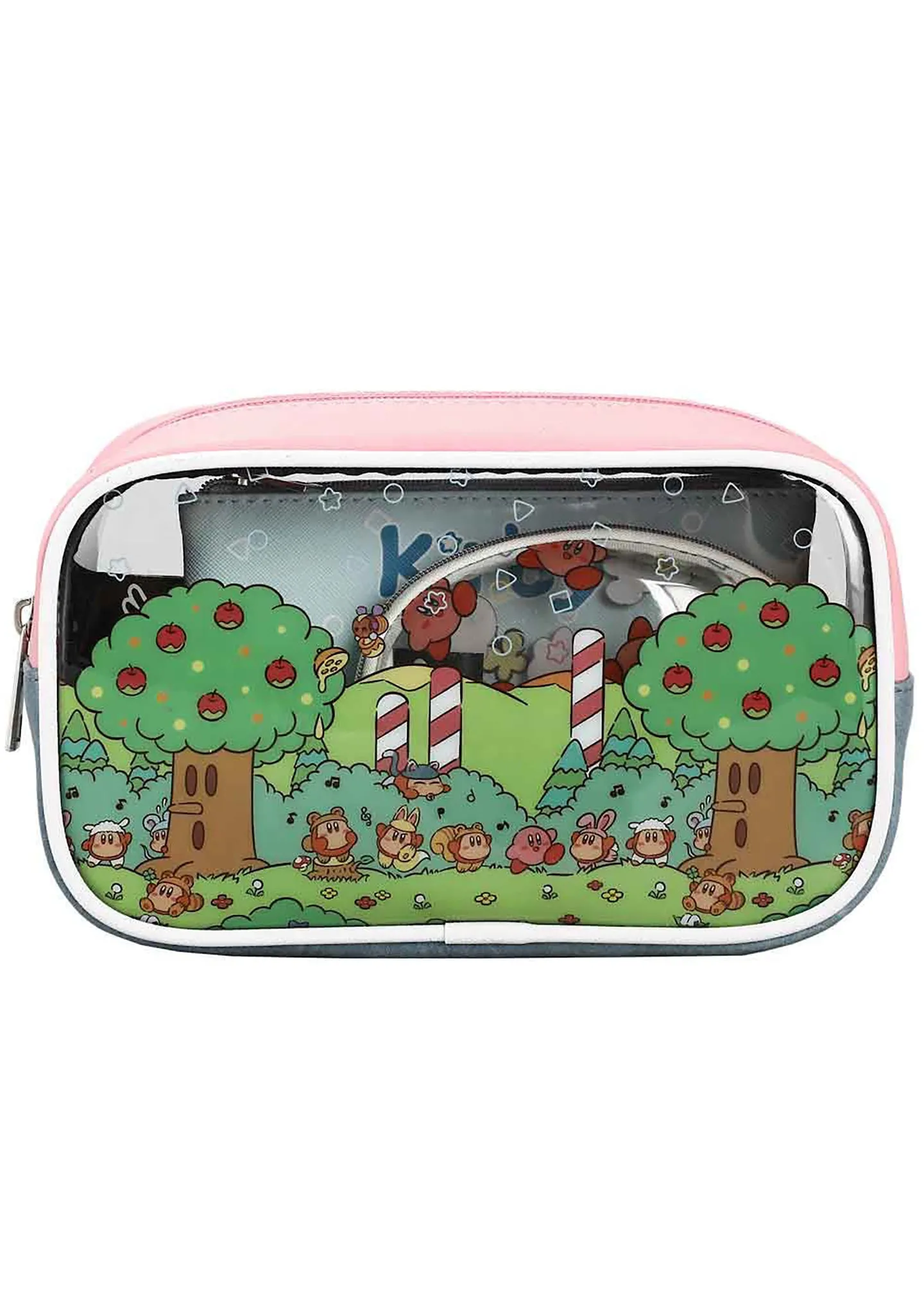 Nintendo Kirby Picnic 3 PC Cosmetic Bag Set
