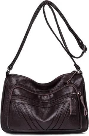 NOTAG Crossbody Bags for Women Lightweight Messenger Purses and Handbags PU Leather Shoulder Pocketbooks