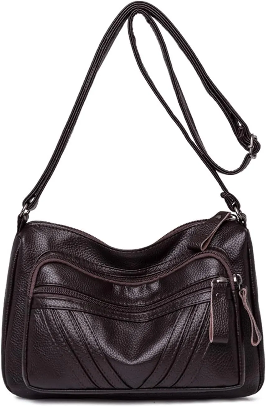 NOTAG Crossbody Bags for Women Lightweight Messenger Purses and Handbags PU Leather Shoulder Pocketbooks