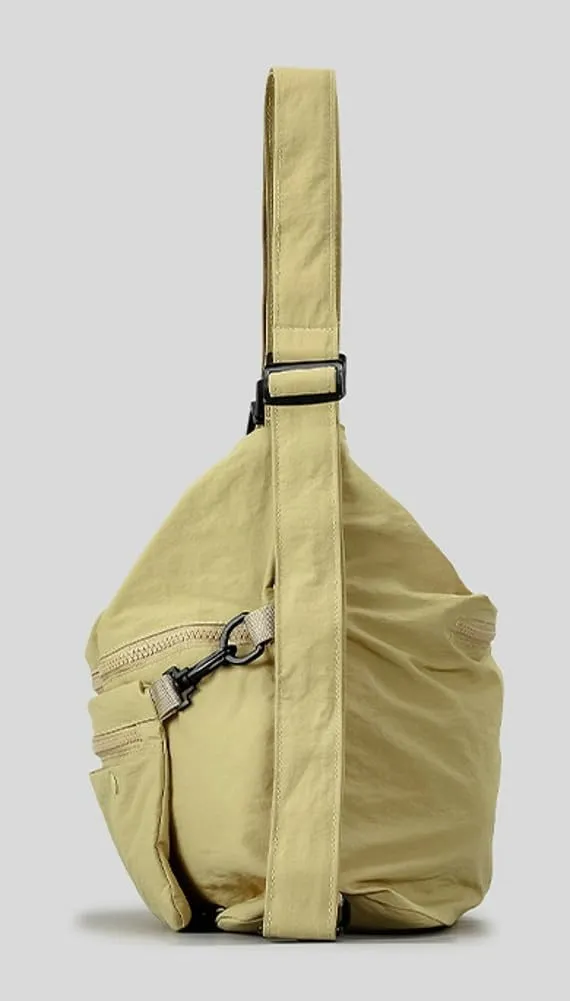 Nylon Crossbody Bags for Women Lightweight Backpacks for Women Tote Bag with Coin Purse Shoulder Bag Hobo Bag Handbag