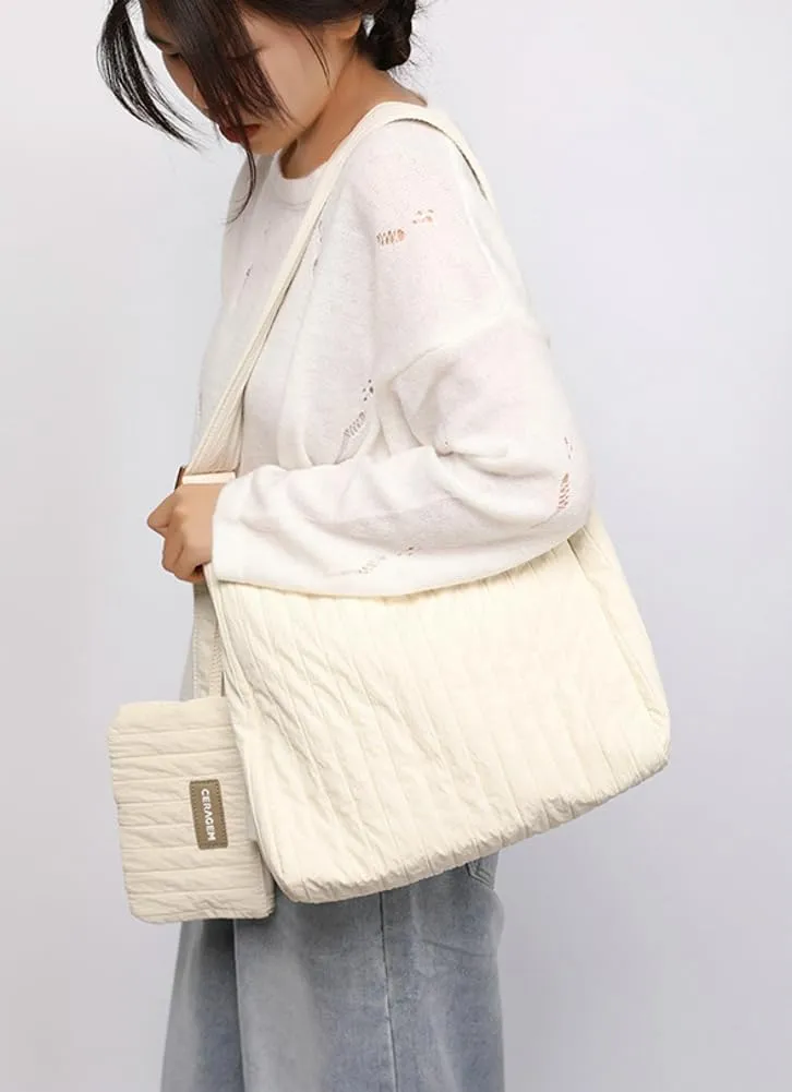 Nylon Crossbody Bags for Women Lightweight Shoulder Soft Hobo Tote Bags Carryall Satchel Handbag Gym Bag