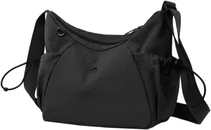 Nylon Hobo Crossbody Bags Lightweight Shoulder Bag for Women Waterproof Luna Bag Lightweight with Adjustable Strap