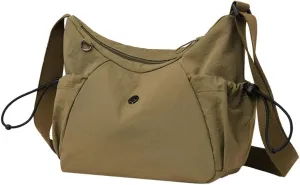 Nylon Hobo Crossbody Bags Lightweight Shoulder Bag for Women Waterproof Luna Bag Lightweight with Adjustable Strap