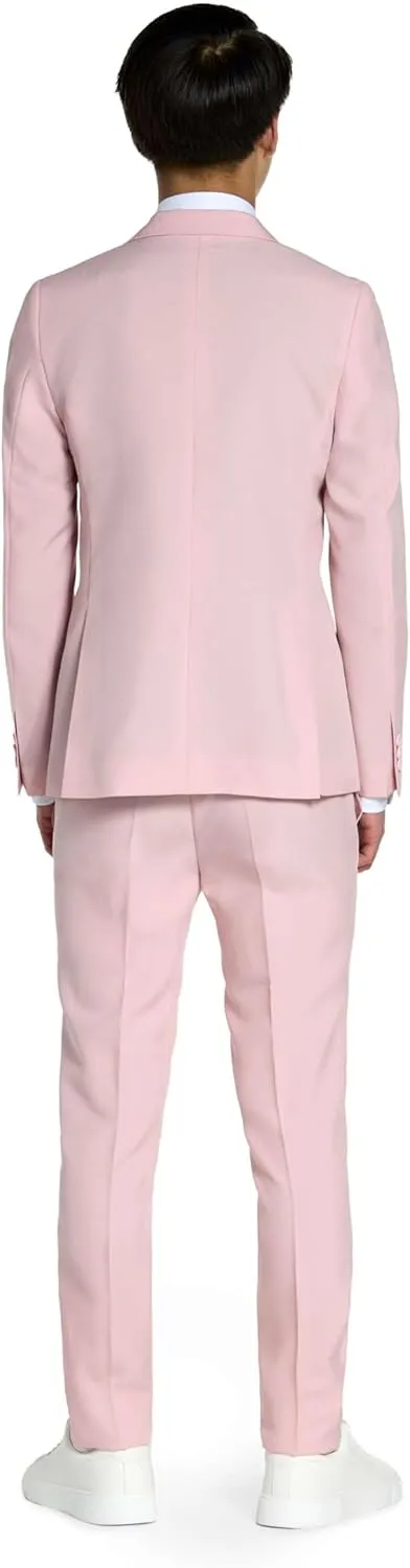 Opposuits Teen Boys Solid Color Party Suit - Prom and Wedding Party Outfit - Including Blazer, Pants and Tie