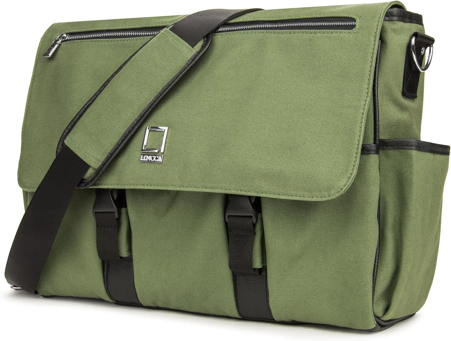 Photographer Bag for DSLR Camera, Messenger Bag for Professionals, Spacious Compartment Fits 15" Size Gadgets, Outer Tripod Straps