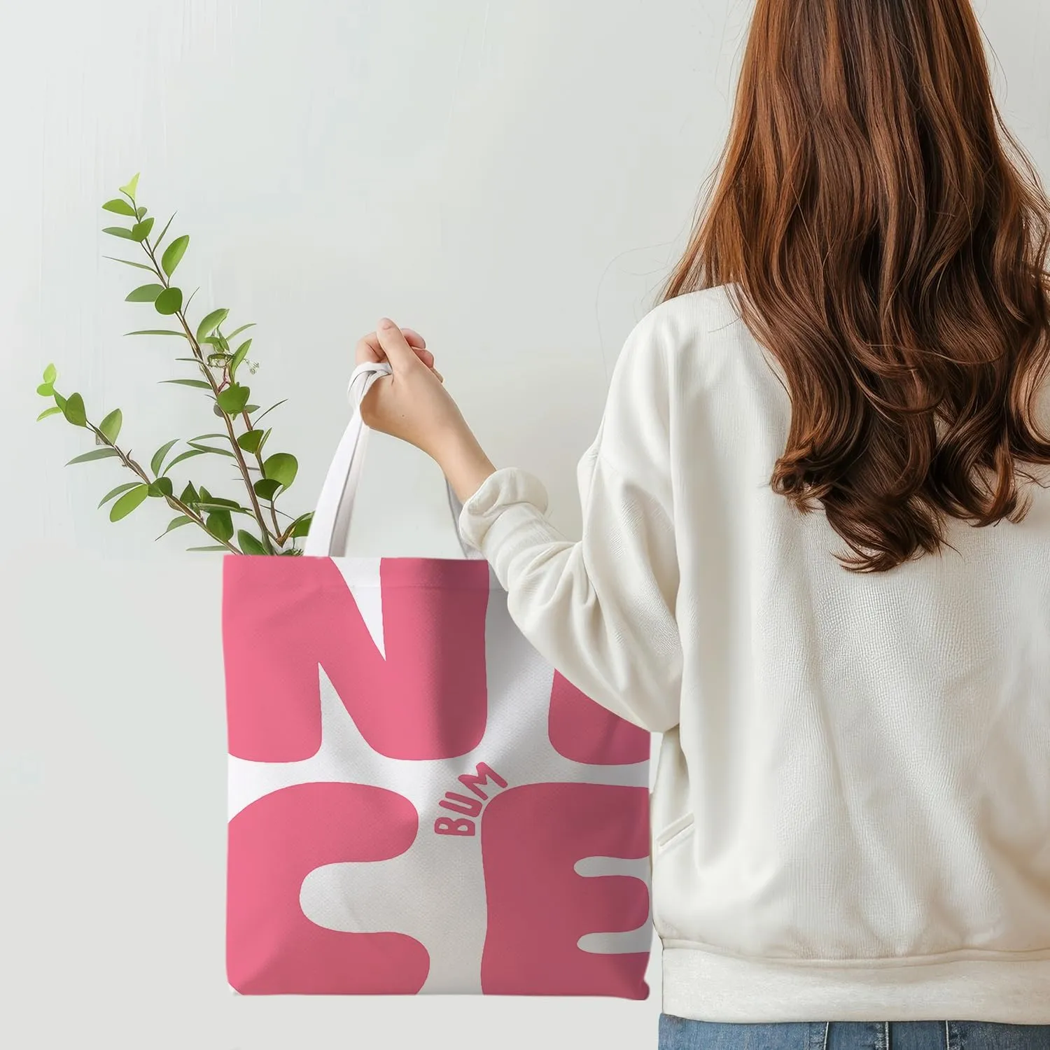 Preppy Tote Bag, Coquette Tote Bag, Preppy Stuff, Reusable Grocery Bags Shopping Bags