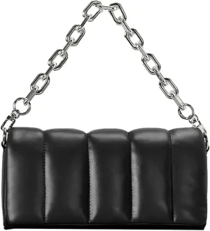 PU Leather Quilted Shoulder Bags for Ladies: Y2k Hobo Handbags Featuring Chain Straps and Stylish Clutch Purses