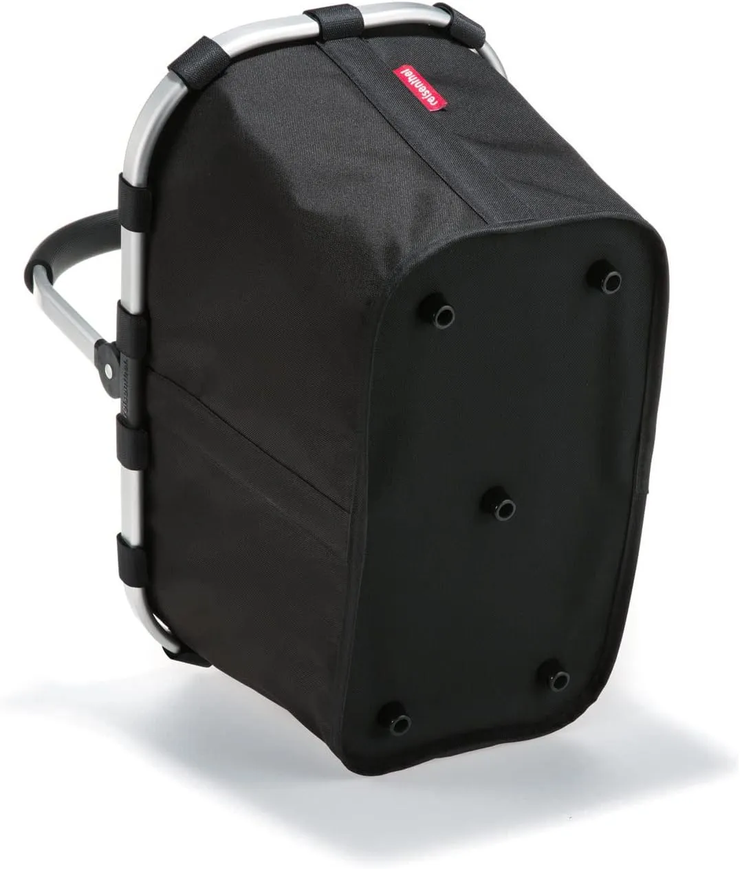 reisenthel carrybag black - Sturdy shopping basket with plenty of storage space and practical inner pocket - Elegant and water-repellent design