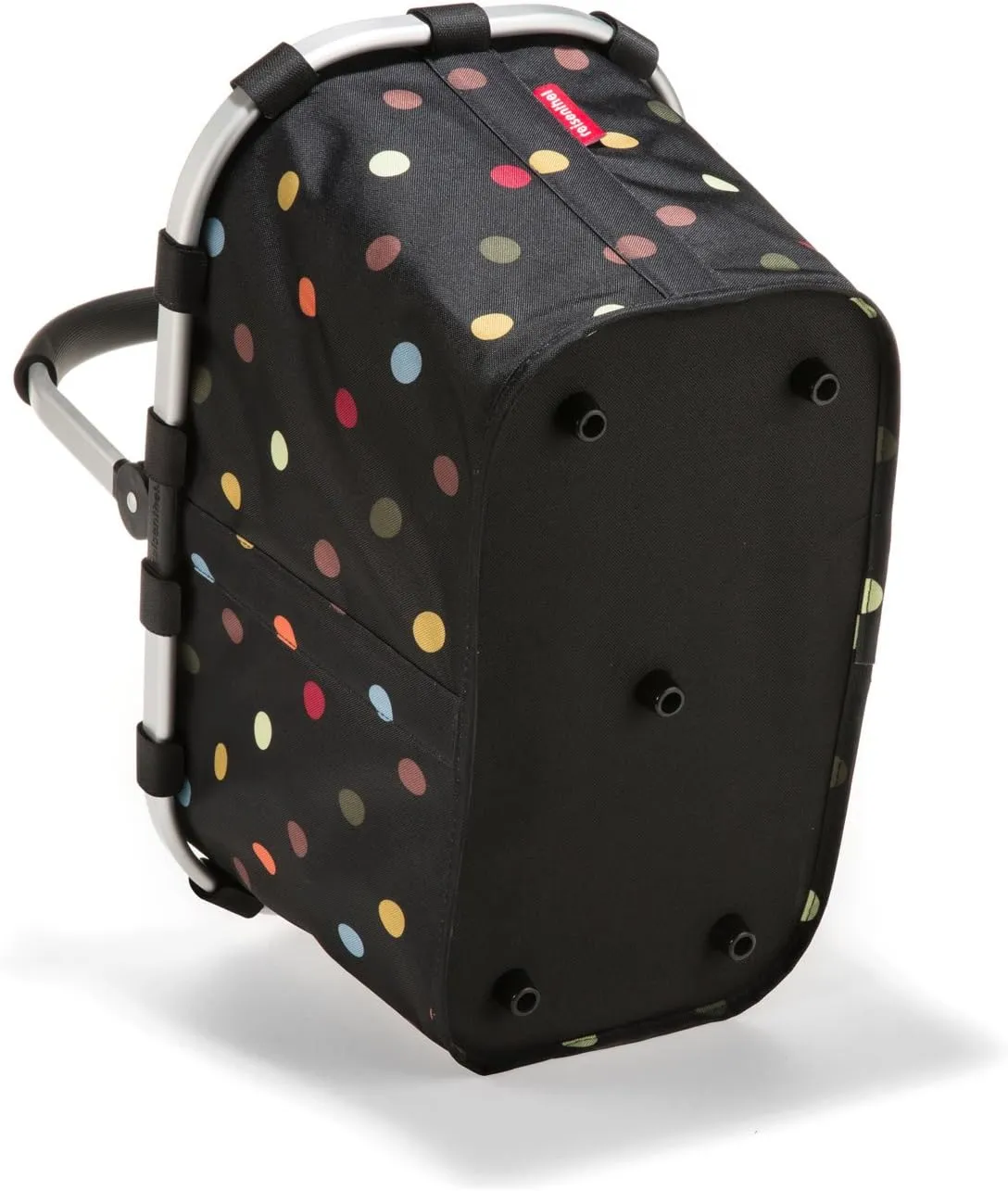 reisenthel carrybag dots - Sturdy shopping basket with plenty of storage space and practical inner pocket - Elegant and water-repellent design