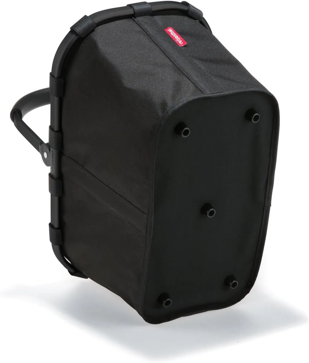 reisenthel carrybag frame black/black - Sturdy shopping basket with plenty of storage space and practical inner pocket - water-repellent