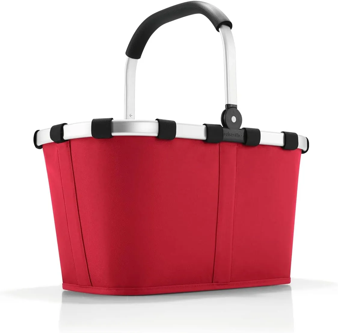 reisenthel carrybag red - Sturdy shopping basket with plenty of storage space and practical inner pocket - Elegant and water-repellent design
