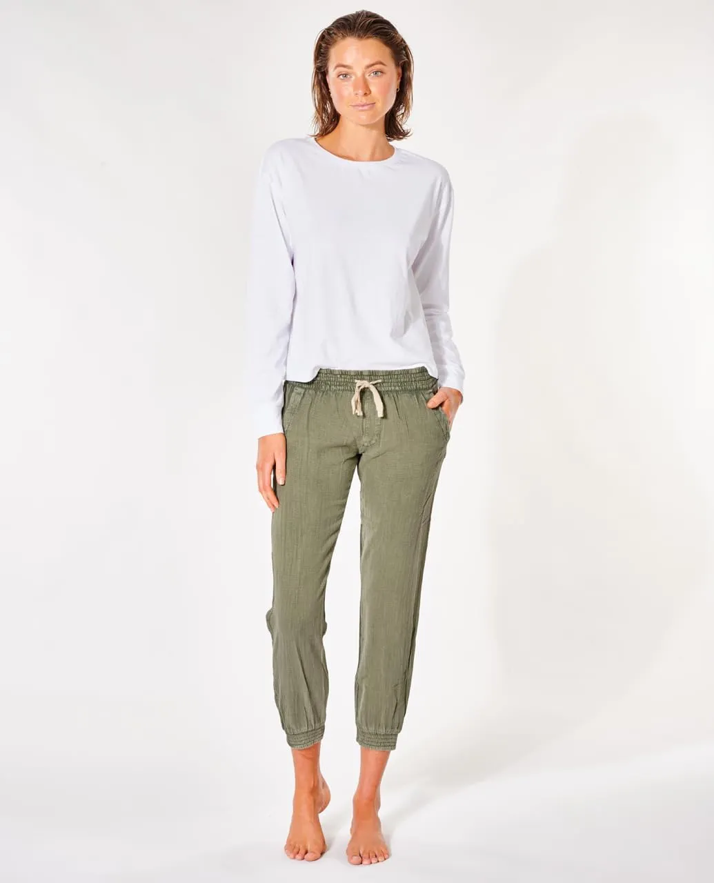 Rip Curl Classic Surf, Casual Stretch Beach Pants for Women