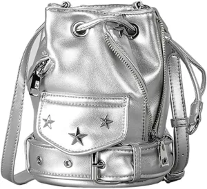 Rungion Womens Small Punk Bucket Purse Y2k Crossbody Shoulder Bags with Rivet Vegan Leather Handbag Satchels 2025