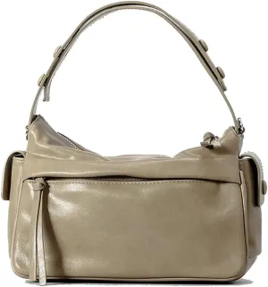 Satchel Handbag, Crossbody Shoulder Top Handle bags for Women, Zipper Closure, 2 Adjustable Straps, 4 Colors