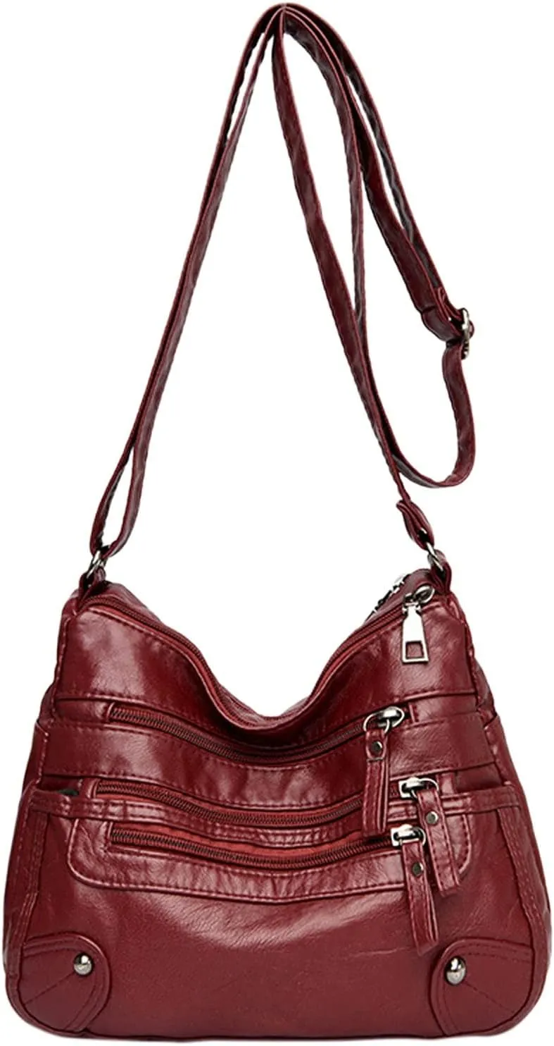 Shopper Handbag Travel Purse Women Soft Leather Shoulder Bags Layer Classic Crossbody Bag Luxury Designer Handbag