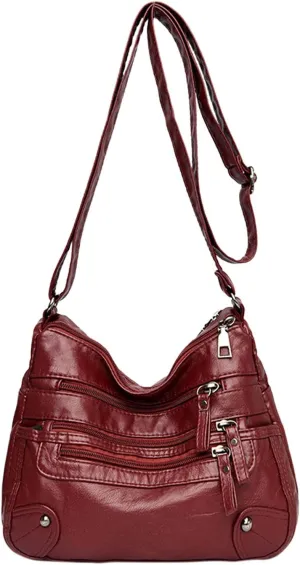 Shopper Handbag Travel Purse Women Soft Leather Shoulder Bags Layer Classic Crossbody Bag Luxury Designer Handbag