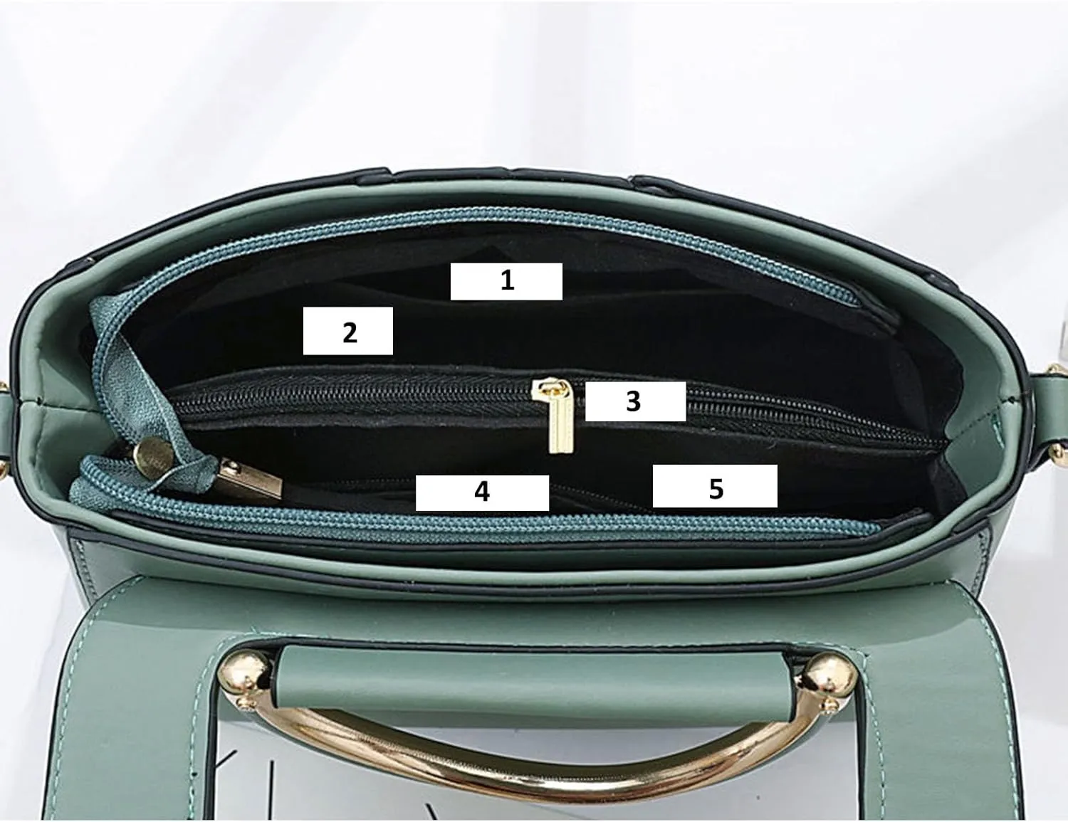 Shoulder Bag for Women Womens Tote Bag Fashion Handbags Purse Satchel Shoulder Bags Leather For Ladies