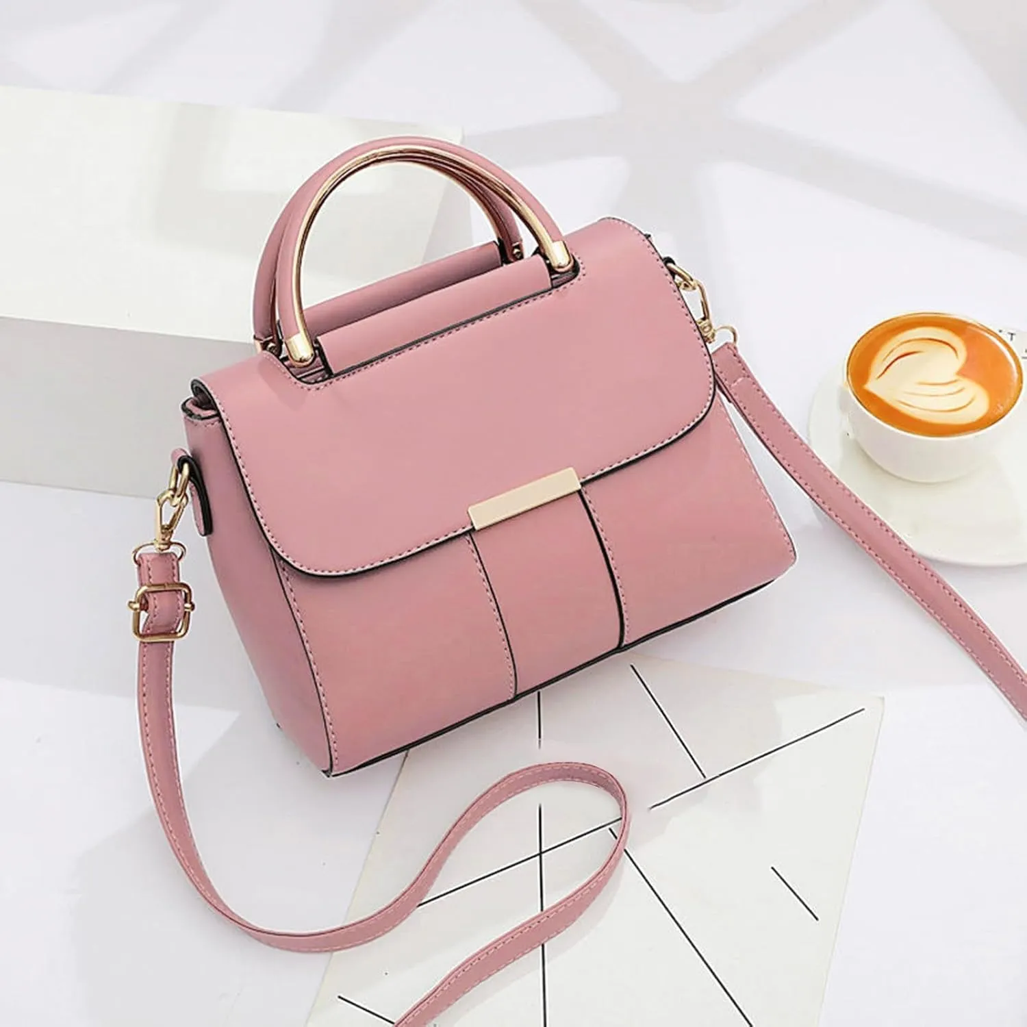 Shoulder Bag for Women Womens Tote Bag Fashion Handbags Purse Satchel Shoulder Bags Leather For Ladies