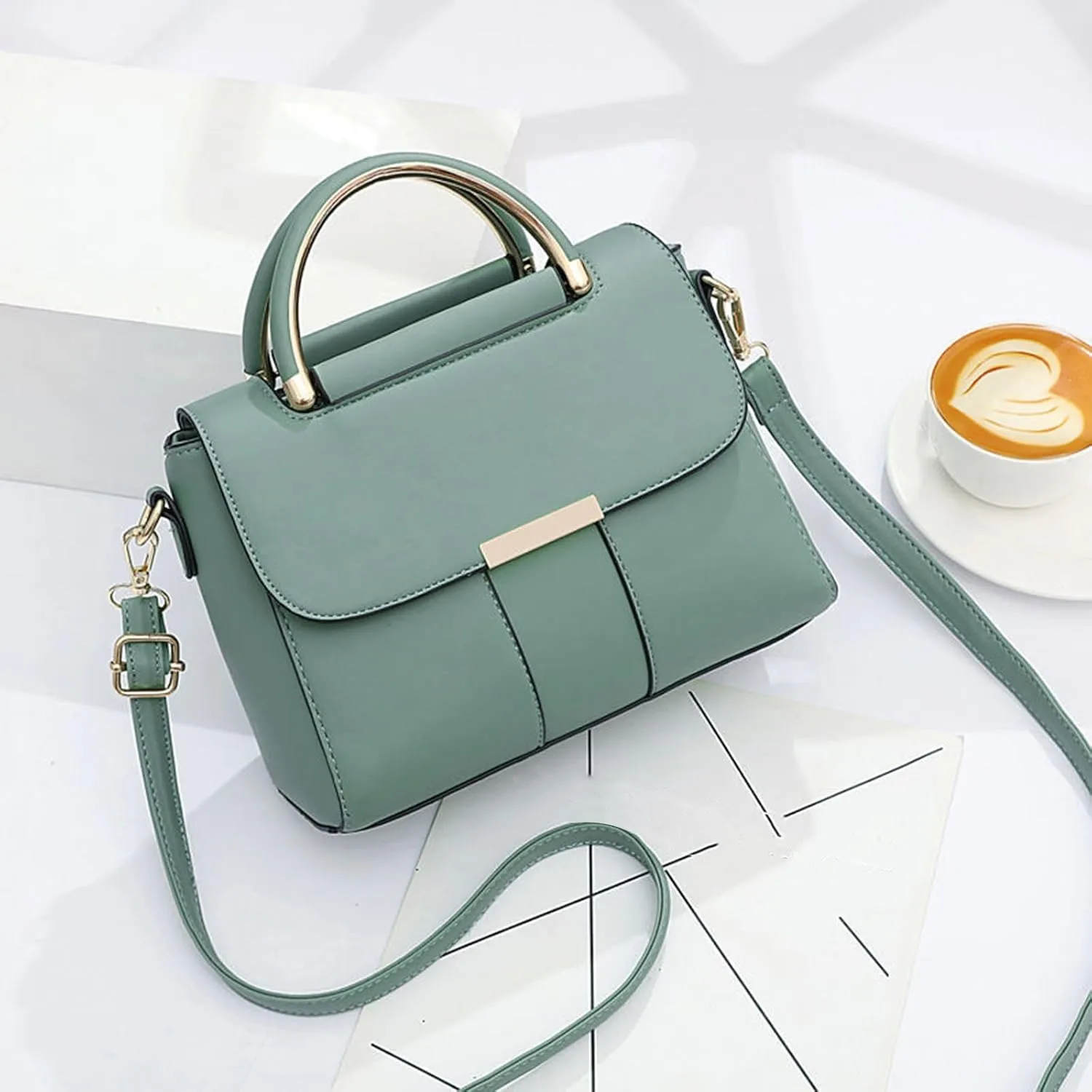 Shoulder Bag for Women Womens Tote Bag Fashion Handbags Purse Satchel Shoulder Bags Leather For Ladies