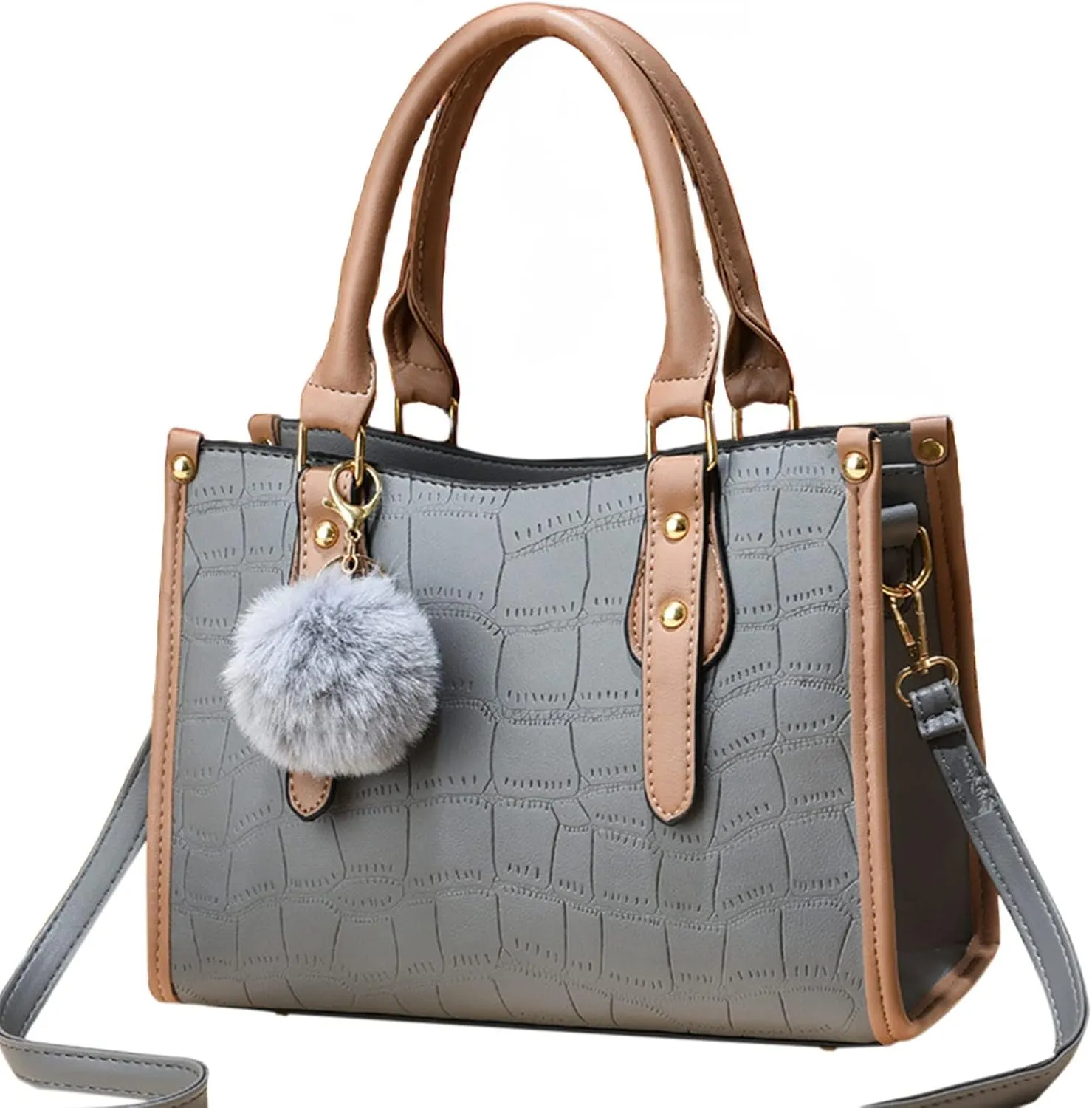 Shoulder Bags for Women Womens Fashion Tote Bag Handbags Ladies Purse Satchel Shoulder Bags Tote Leather Bag