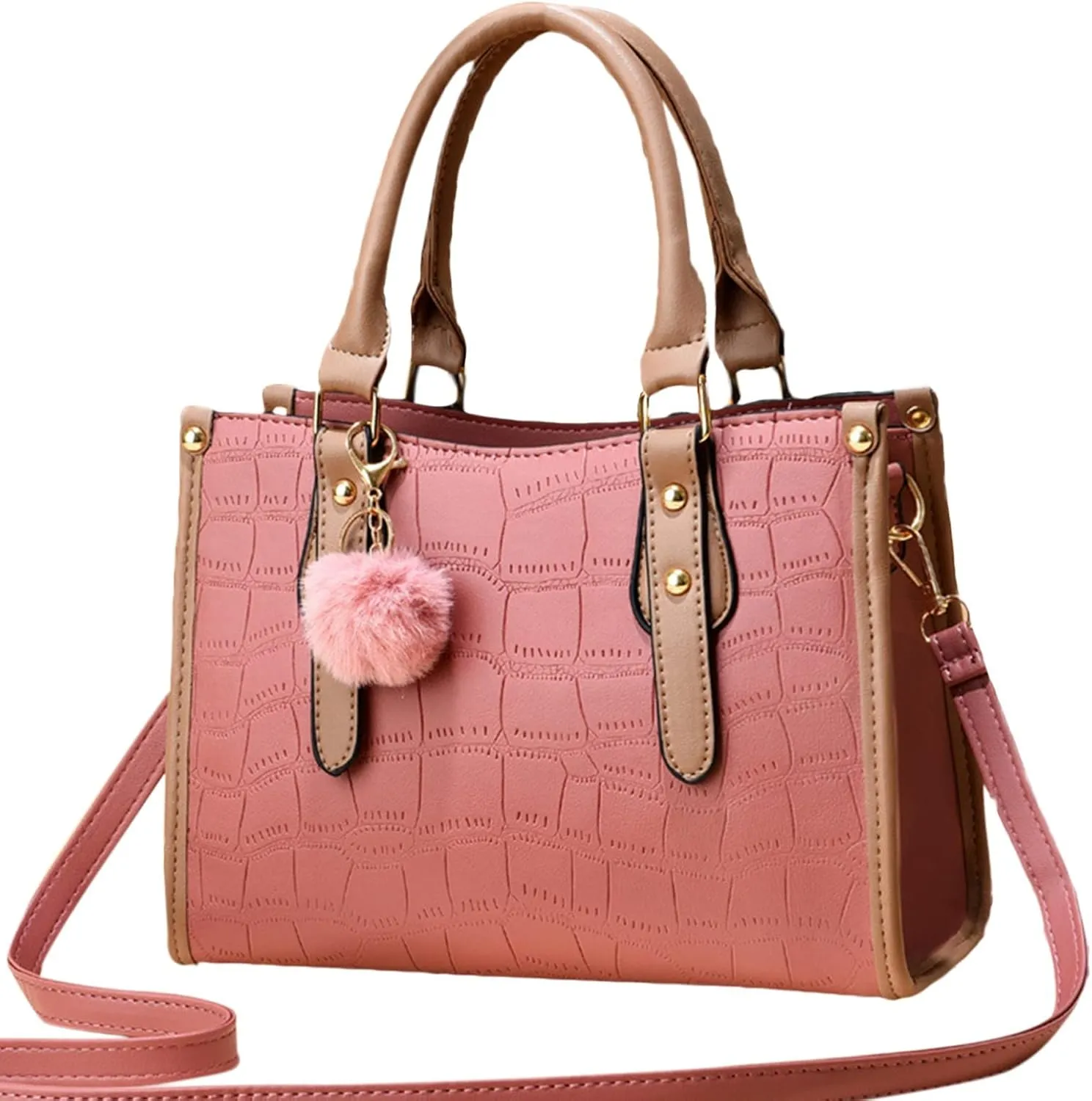 Shoulder Bags for Women Womens Fashion Tote Bag Handbags Ladies Purse Satchel Shoulder Bags Tote Leather Bag