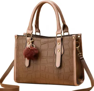 Shoulder Bags for Women Womens Fashion Tote Bag Handbags Ladies Purse Satchel Shoulder Bags Tote Leather Bag