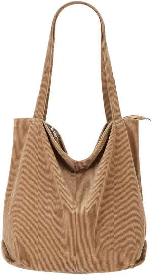 Slouchy Tote Purses Ladies Bags Casual Large Capacity Shopping Handbag Simple Retro Fashion Shoulder Bag