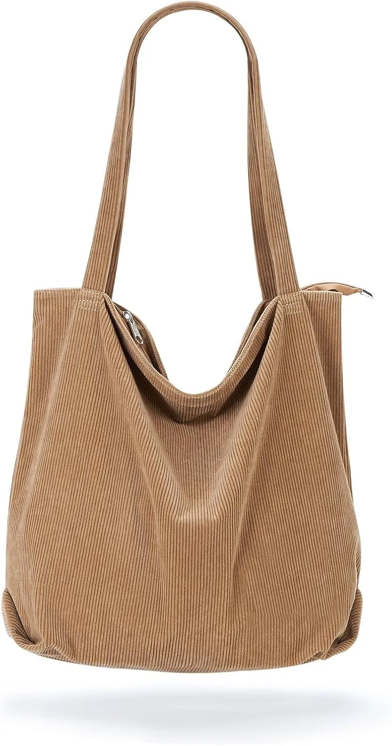 Slouchy Tote Purses Ladies Bags Casual Large Capacity Shopping Handbag Simple Retro Fashion Shoulder Bag