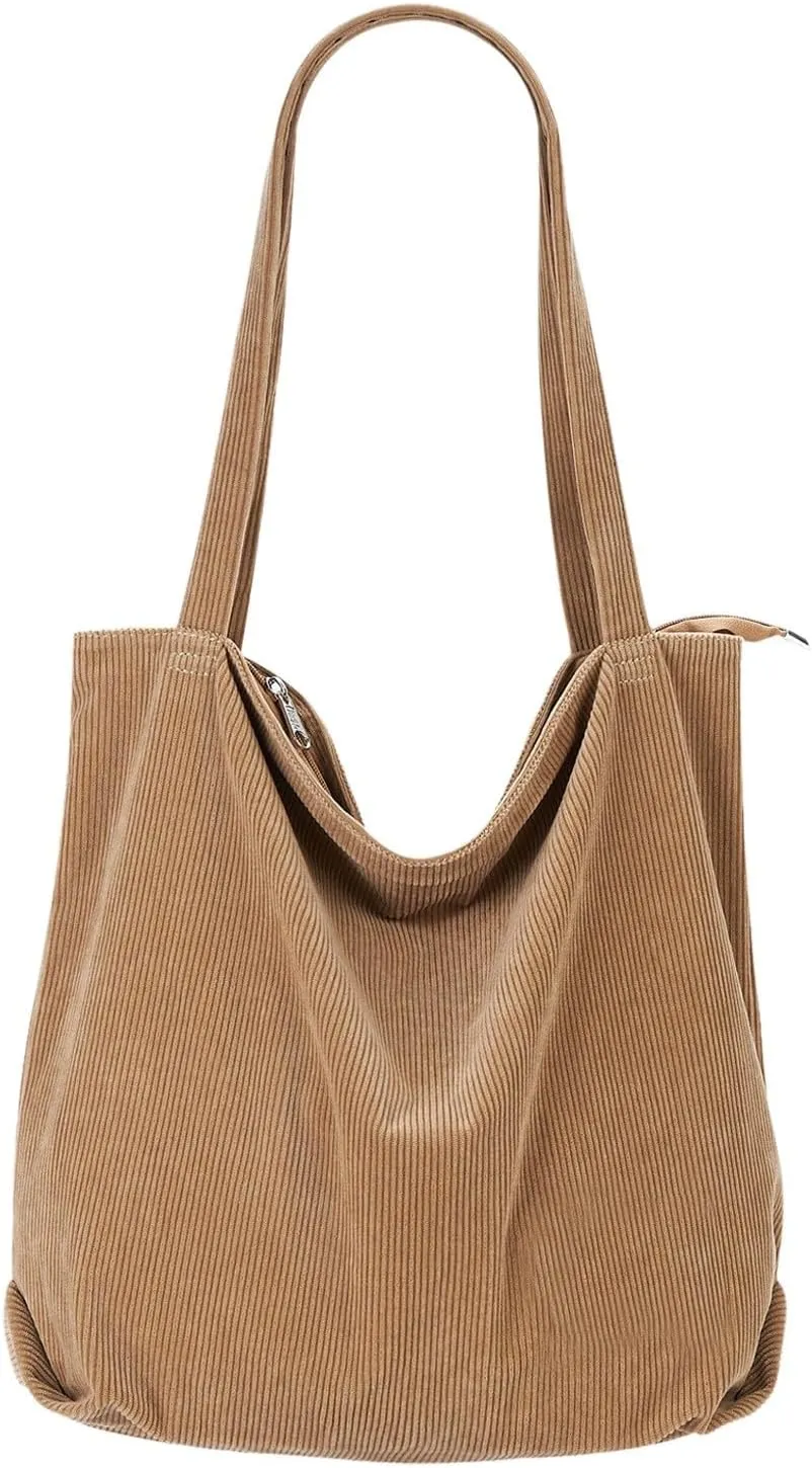 Slouchy Tote Purses Ladies Bags Casual Large Capacity Shopping Handbag Simple Retro Fashion Shoulder Bag